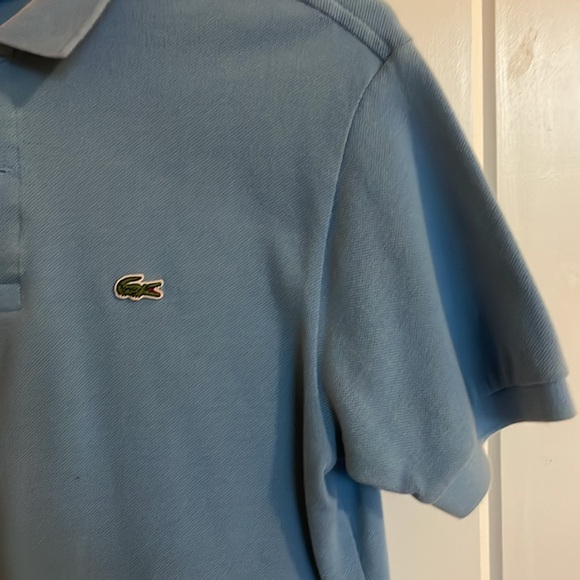 Lacoste blue polo size 16 - nice condition - Picture 6 of 7